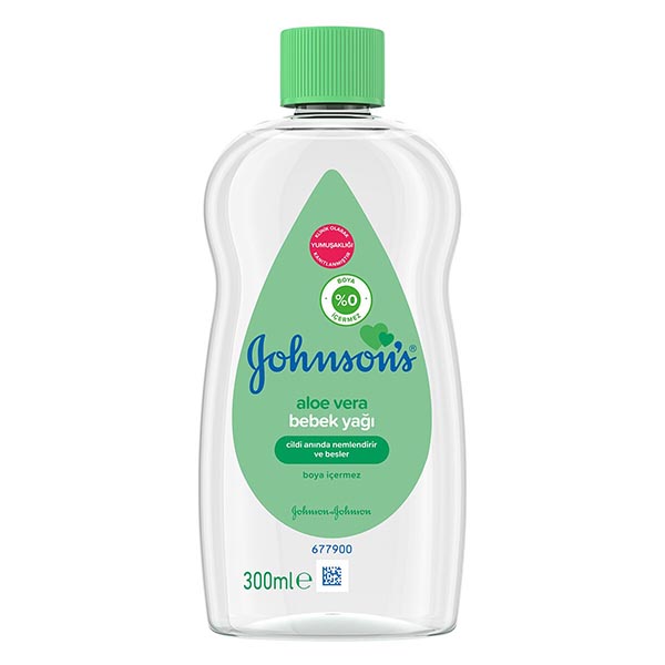 Johnsons Baby Bebe Yağı Aloe Vera 300 ml