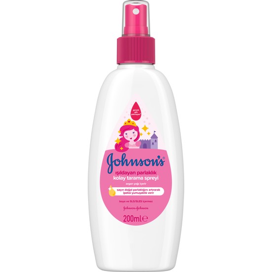 Johnsons Bebek Kolay Tarama Spreyi 200 ml Işıldayan Parlak