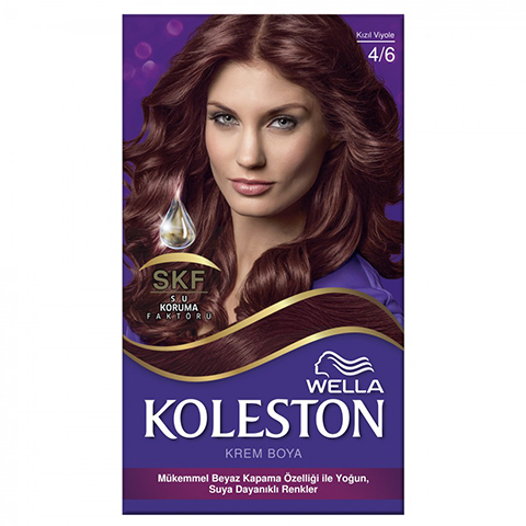 Koleston Kıt Saç Boyası 4/6 Kızıl Viyole