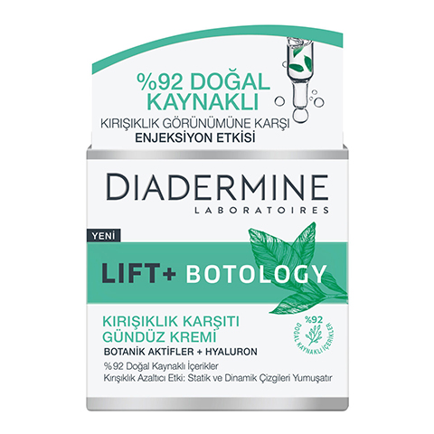 Diadermine Lift + Botology Kırışıklık Karşıtı Gündüz Kremi 50 ml