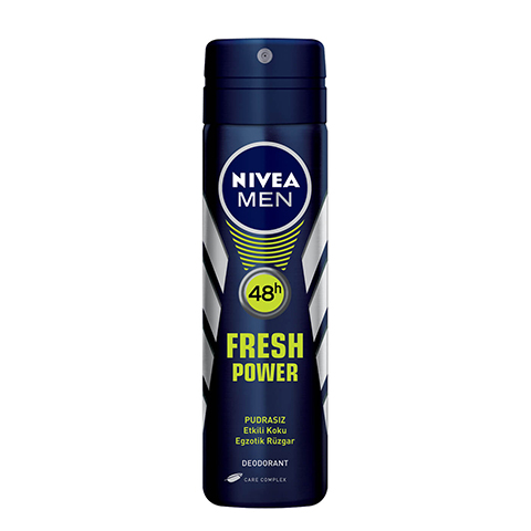 Nivea Deodorant Fresh Power Erkek 150ml Bay