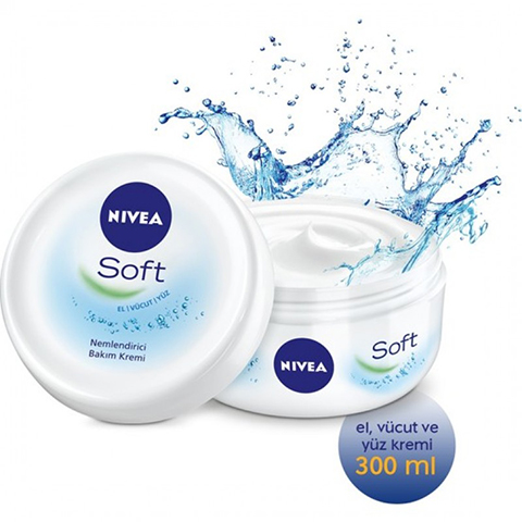 Nivea Soft Nemlendirici Bakım Kremi 300ml