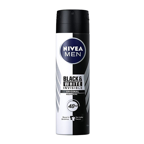 Nivea Deodorant Erkek Invisible Black & White 150ml