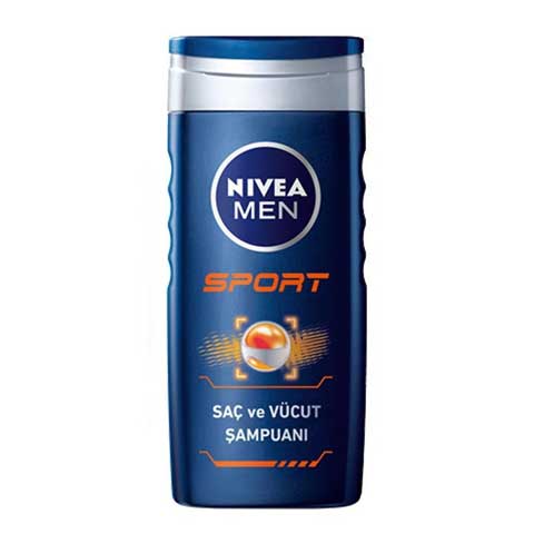 Nivea Men Duş Jeli Sport Erkekler İçin Saç & Yüz & Vücut Jeli 500ml