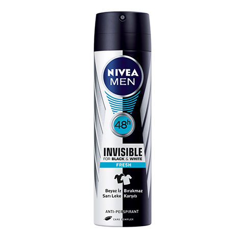 Nivea Deodorant İnvisible Black&Whıte Fresh Sprey 150ml Erkek