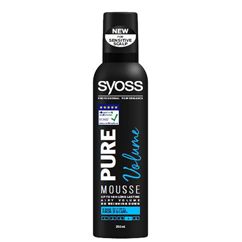 Syoss Pure Volume Saç Köpüğü 250ml 4015100217155