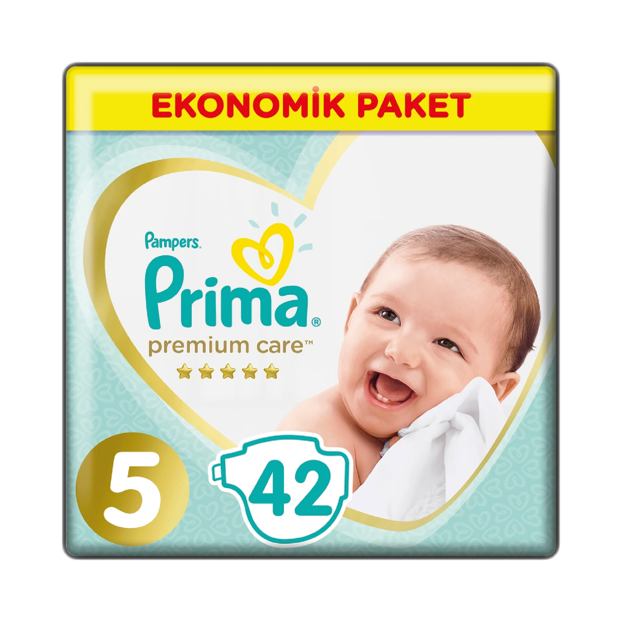 Prima Premium Care Ekonomik Paket 5 Beden 42 Adet Junior