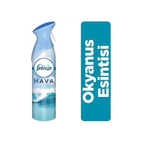 Febreze Hava Ferahlatıcı Sprey Oda Kokusu Okyanus Esintisi 300ml