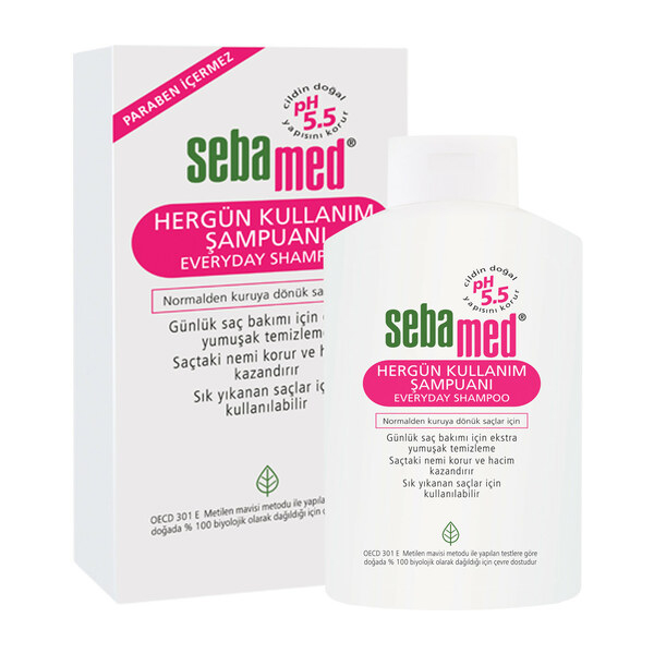Sebamed Şampuan Hergün Kullanım 400ml Normalden Kuruya Dönük Saçlar