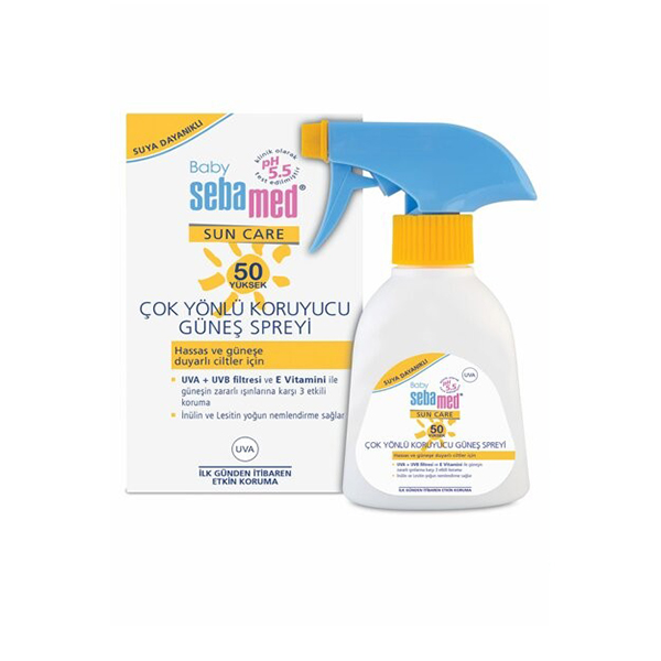 Sebamed Bebek Güneş Spreyi Spf 50 Faktör 200ml