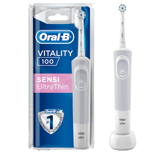 Oral B Vitalıty D100 Braun Sensı Ultra Thin Şarjlı Diş Fırçası