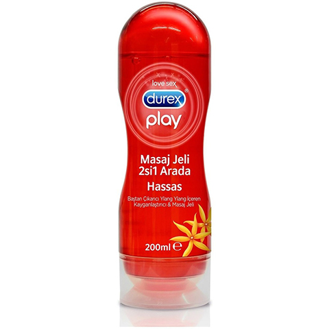 Durex Masaj Jeli & Kayganlaştırcı Jel 200ml Sensual Hassas