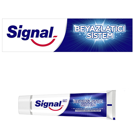 Signal Diş Macunu Beyazlatıcı Sistem 75ml