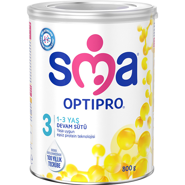 SMA OPTIPRO 3 800 gr 1-3 Yaş Devam Sütü