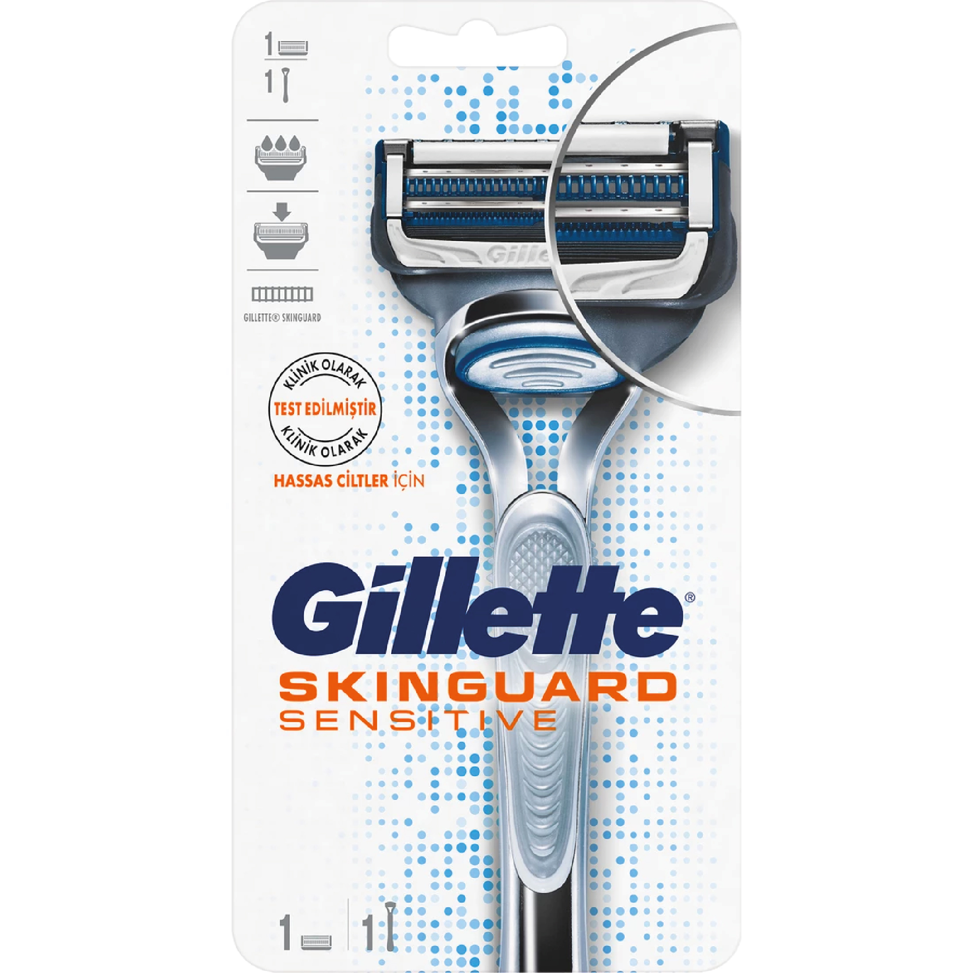 Gillette Skinguard Tıraş Makinesi 1 Up Yedekli