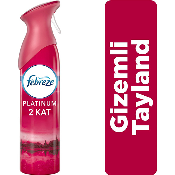 Febreze Oda Kokusu Aerosol Platinum 300ml Gizemli Tayland