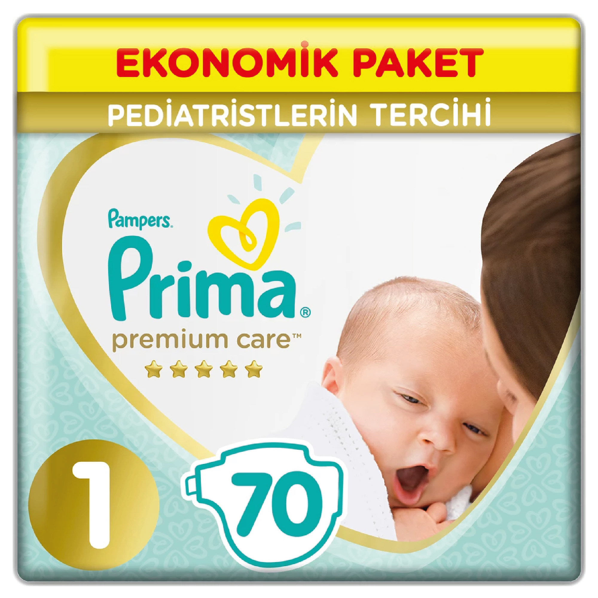Prima Premium Care Ekonomik Paket 1 Beden 70'li Yeni Doğan 8001841742151