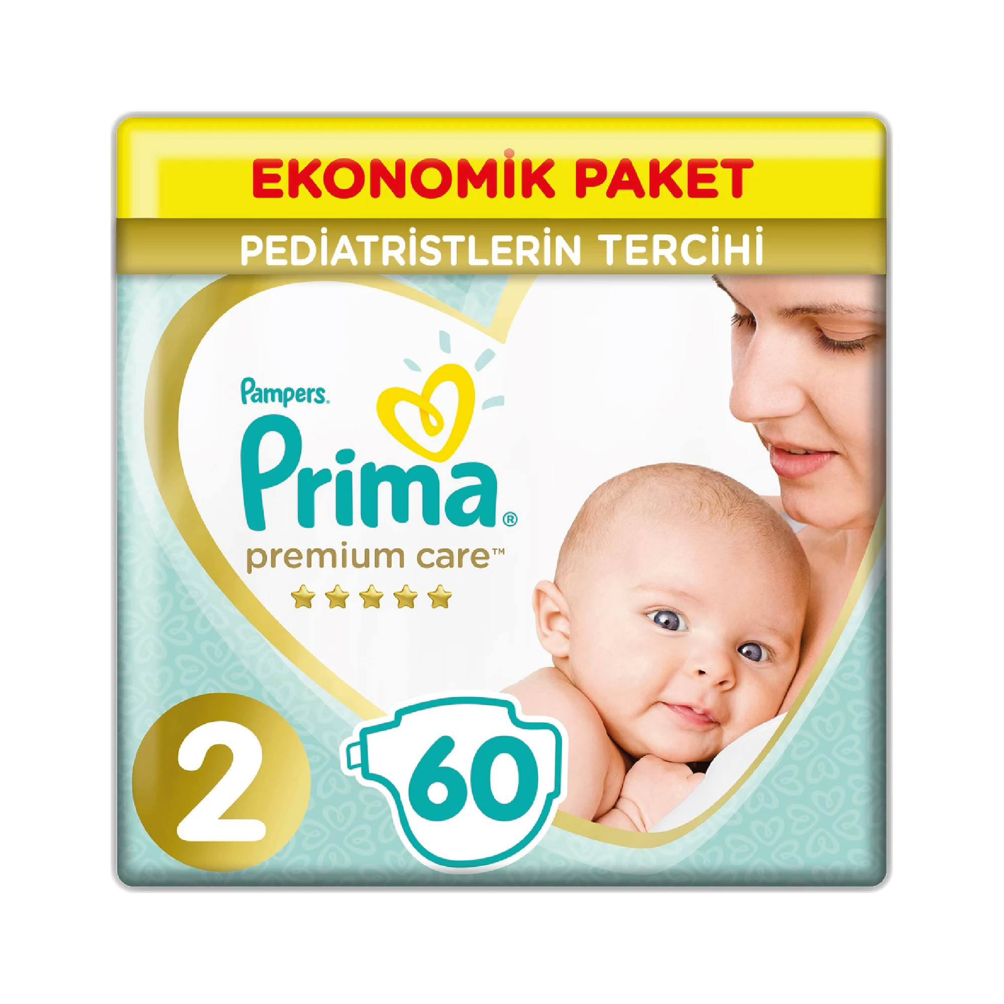 Prima Premium Care Ekonomik Paket 2 Beden 60'lı Mini