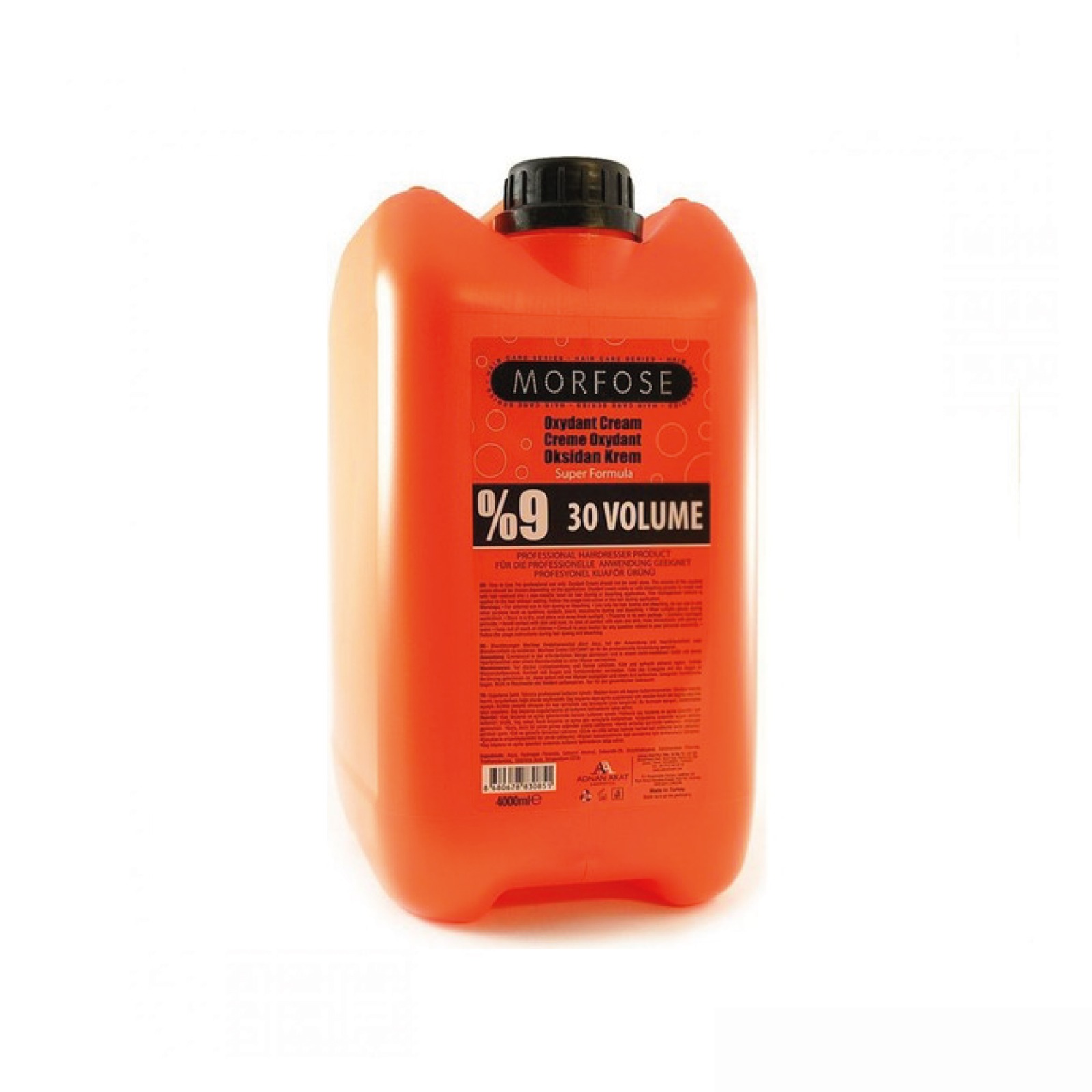 Morfose Oksidan Krem 4 Kg 30 Vol %9