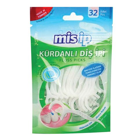 Mis İp Kürdanlı Diş İpi 32li