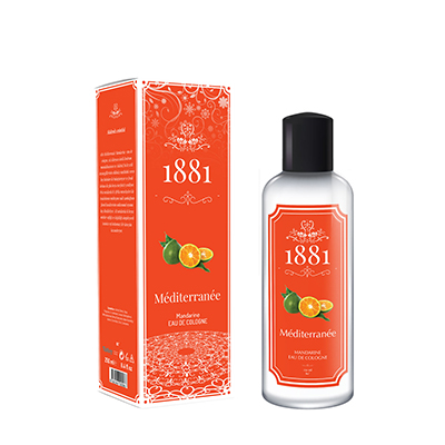 1881 Kolonya 250ml Mediterranee Mandarine Cam Şişe 8691825532351