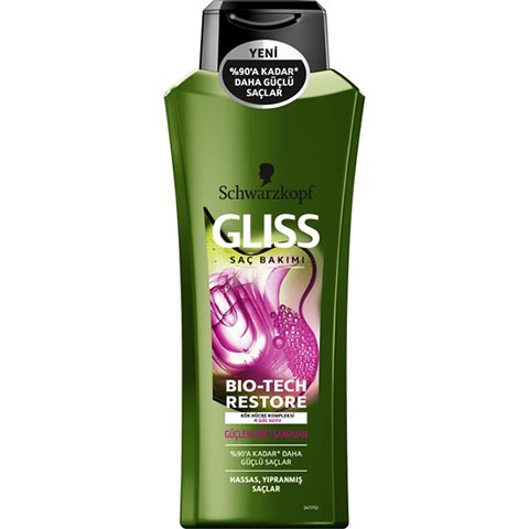 Gliss Şampuan 500ml Bio-Tech Güçlendirici