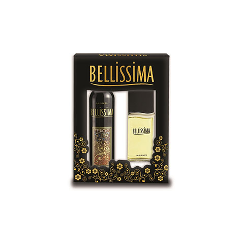 Bellisima Bayan Parfüm Seti Edt 60ml + Deodorant 150ml Kadın Kofre Set