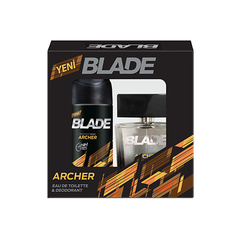 Blade Archer Erkek Parfüm Seti Edt 100ml +150ml Deodorant Men Kofre Set
