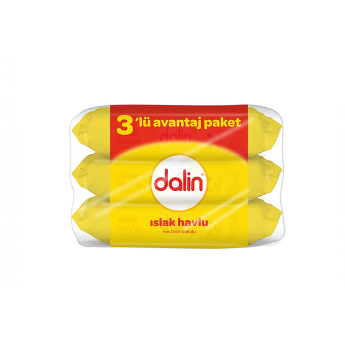 Dalin Islak Havlu Mendil Refil 56lı 3lü Paket 8690605067700