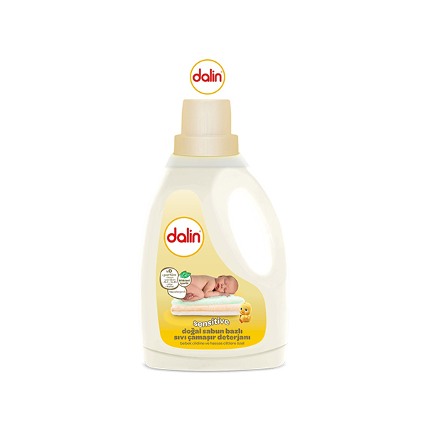 Dalin Sıvı Çamaşır Deterjanı Sensitive Doğal Sabun Bazlı 1500 ml