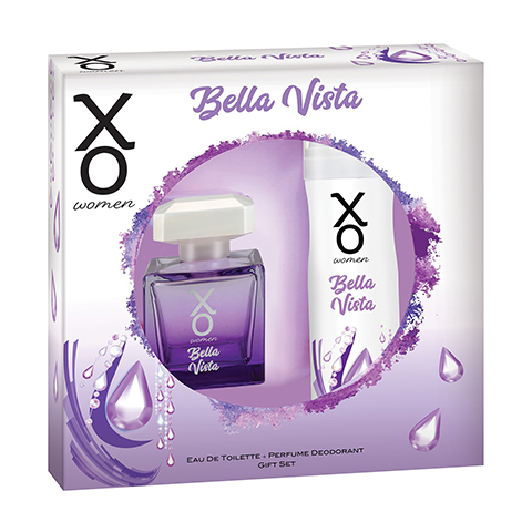 Xo Bella Vista Kadın Parfüm Seti 100ml + 125 ml Deodorant Bayan
