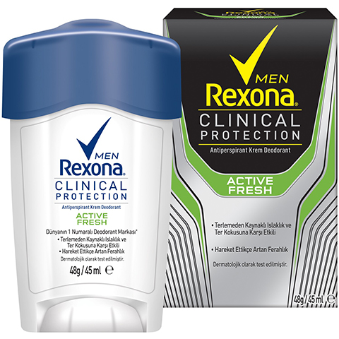 Rexona Clinical Protection Active Fresh Stick Men 45ml Koltuk Altı