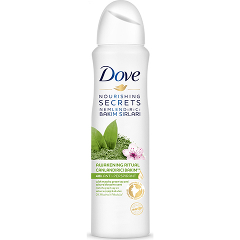 Dove Deodorant Matcha Bayan Sprey 150ml Women