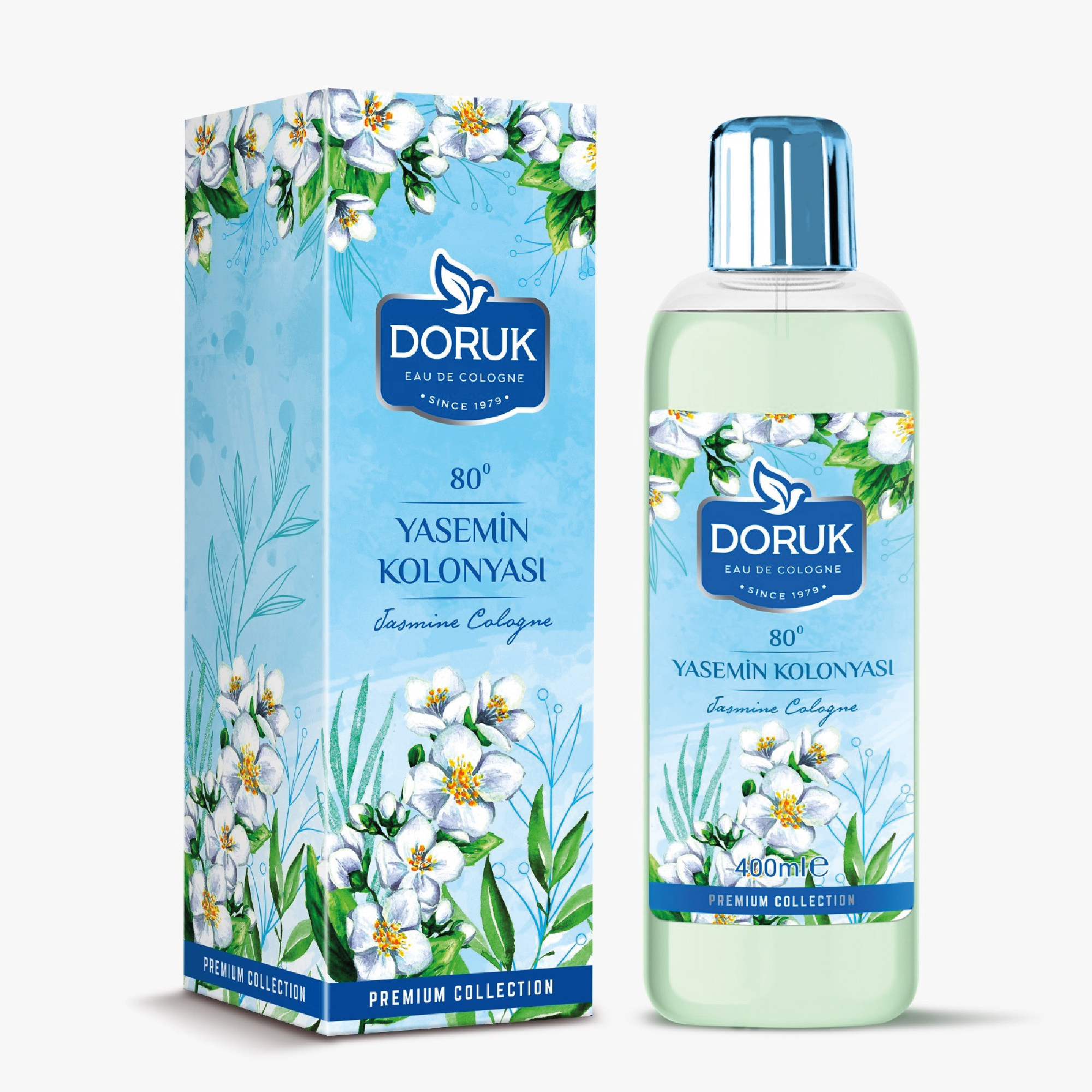Doruk Yasemin Kolonyası 400 ML 80 Derece