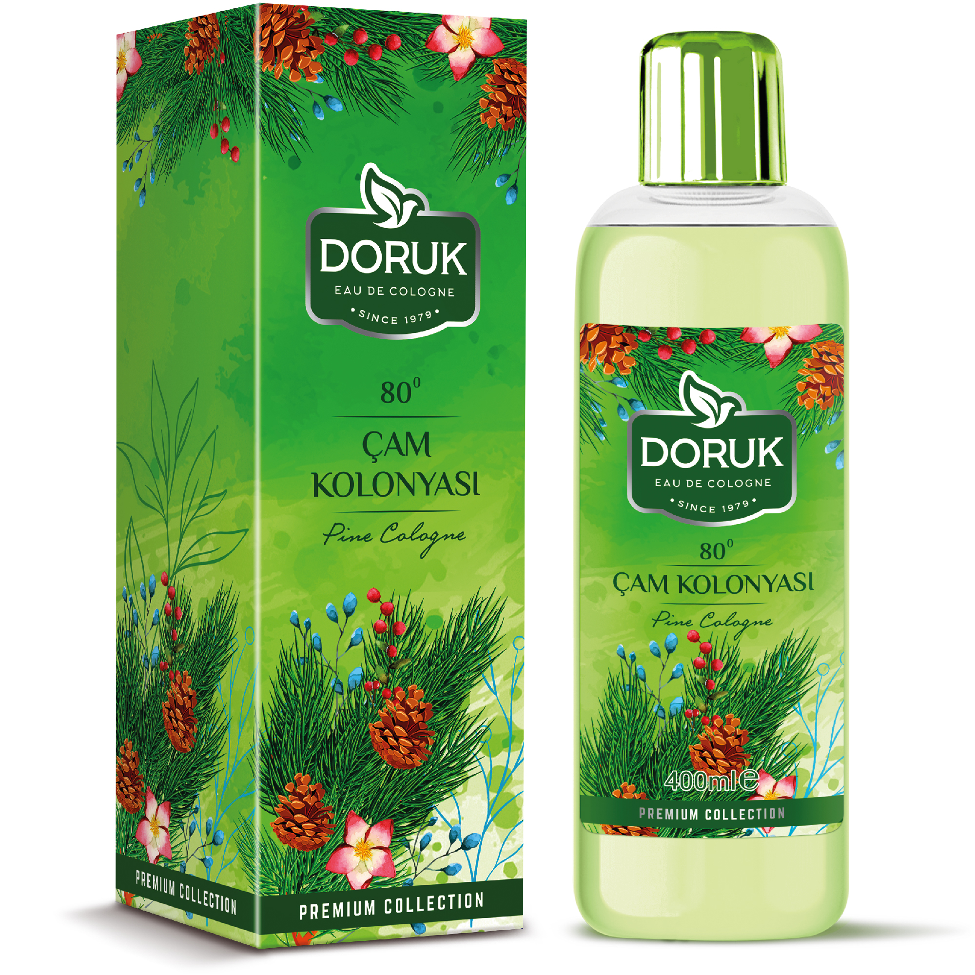 Doruk Çam Kolonyası 400 ML 80 Derece