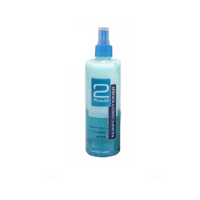 Kuaf Fön Suyu Conditioner Çift Fazlı 400ml Mavi Pro Vitamin B5