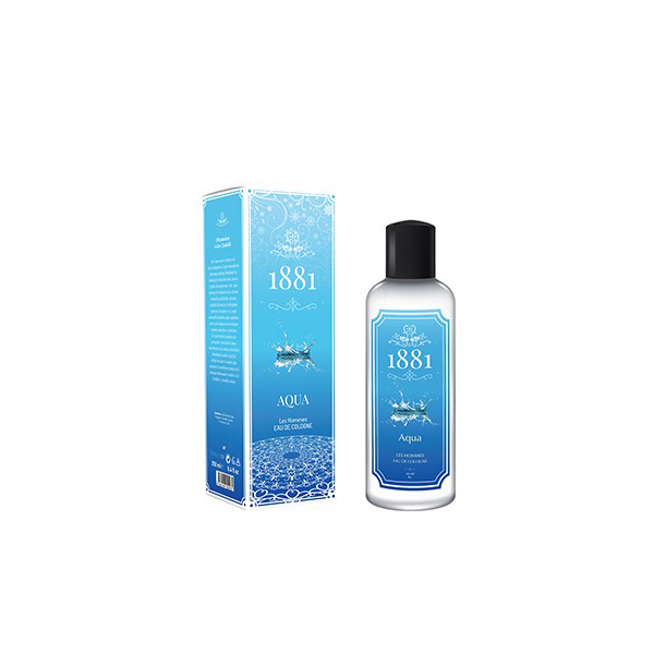 1881 Kolonya 250ml Aqua Cam Şişe