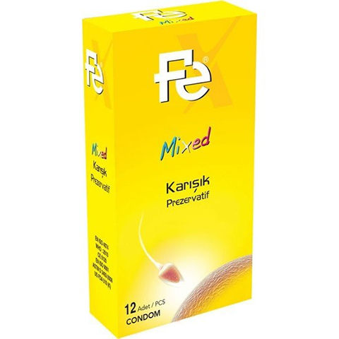 Fe Prezervatif Mixed Karışık 12li