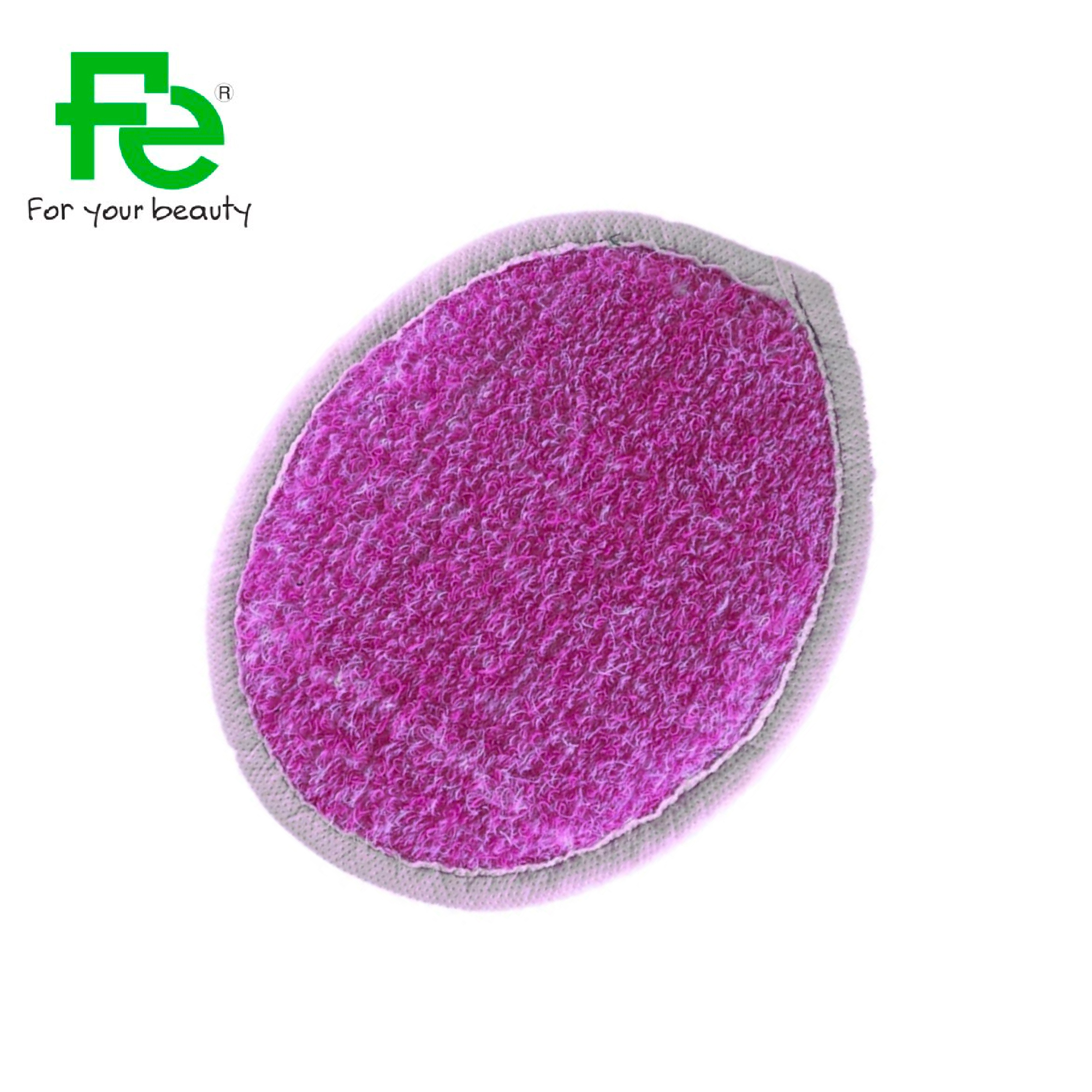 Fe Polyester Banyo Lifi Oval Yüz Pedi