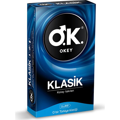 Okey Klasik Prezervatif 10lu
