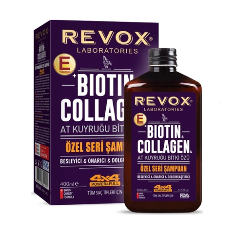 Revox Biotin ve Collagen At Kuyruğu Şampuan 400 ml
