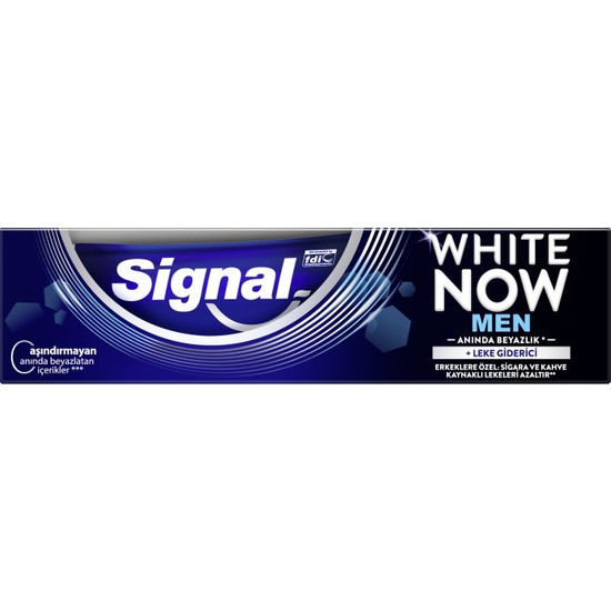 Signal White Now Men Erkekler İçin Diş Macunu 75ml