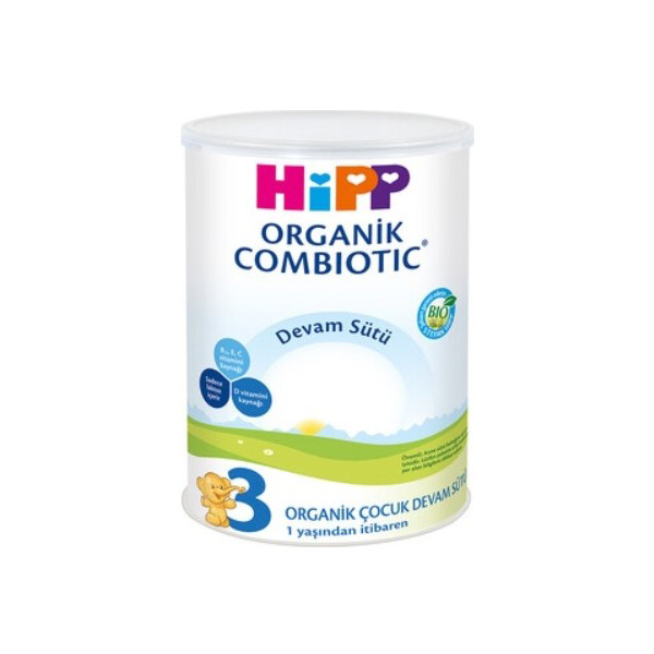 Hipp 3 Organik Combiotic Devam Sütü 350gr Bebek Maması