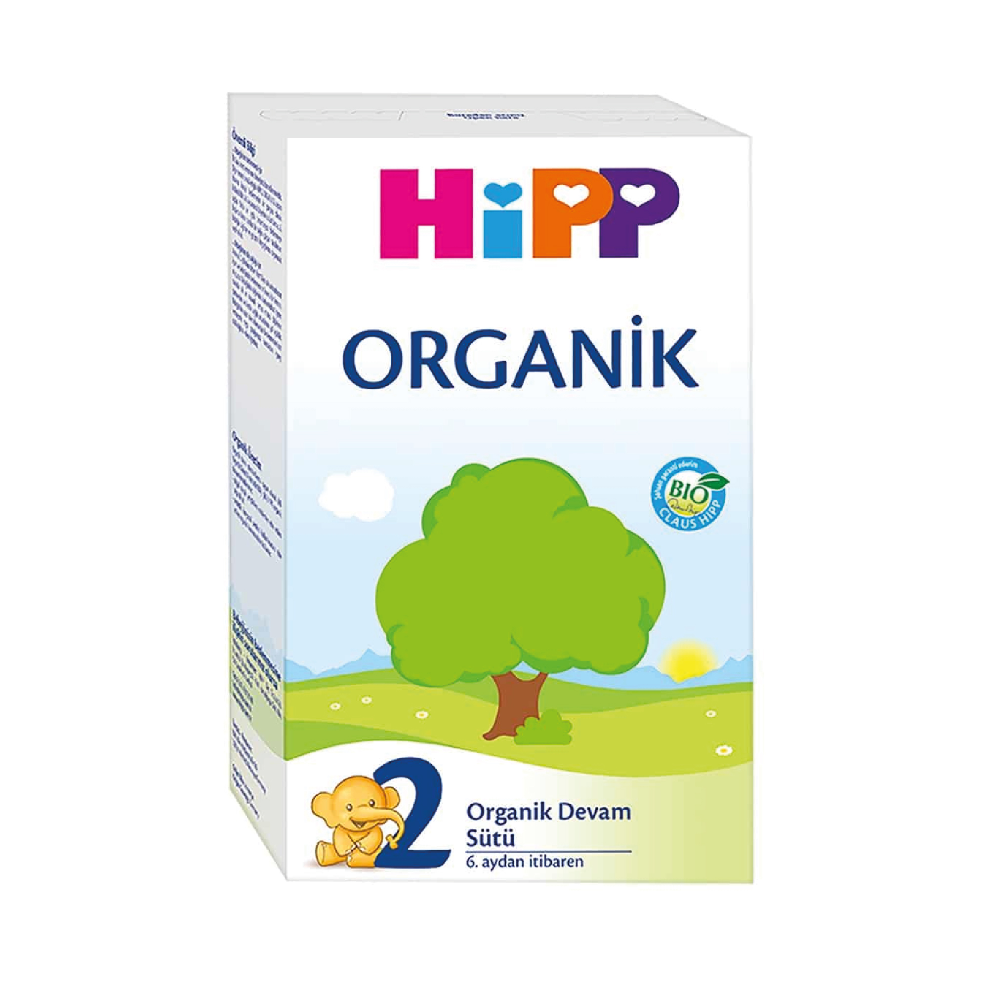 Hipp 2 Organik Devam Sütü 600 gr