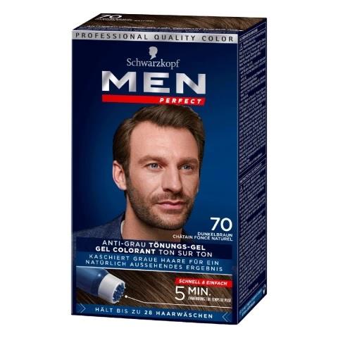 Schwarzkopf Men Perfect 70 Koyu Kahve Saç Boyası 9310714206133