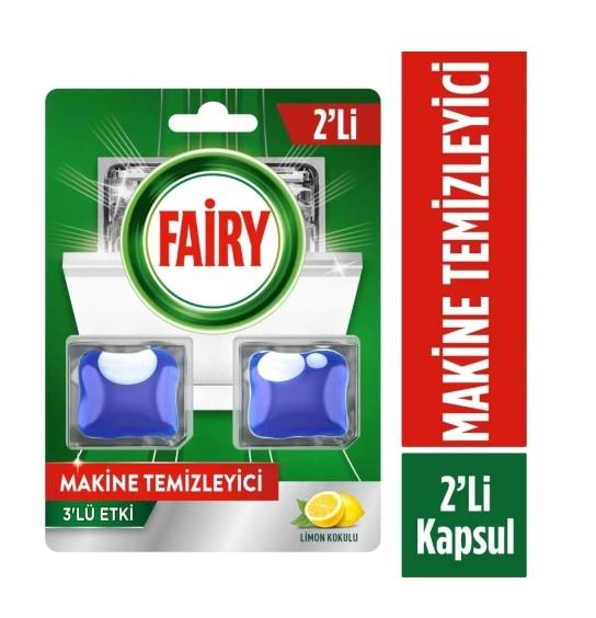 Fairy Bulaşık Makinesi Temizleyici Kolay Temizlik Kapsül Tablet